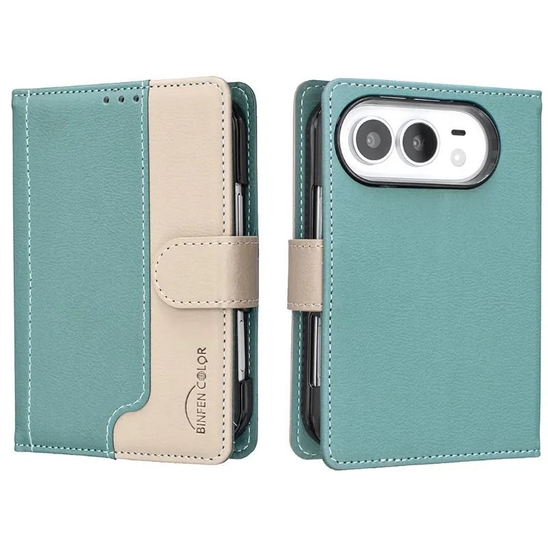 iPhone Fold Folio Wallet Case with Card Slots and Stand - Vue 4