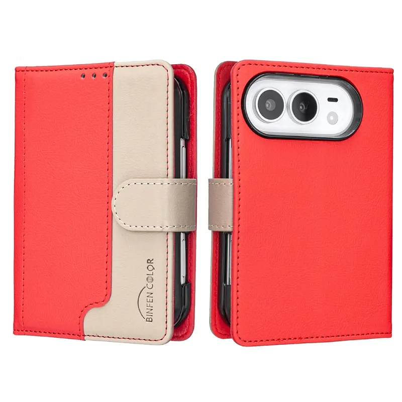 iPhone Fold Folio Wallet Case with Card Slots and Stand - Vue 6
