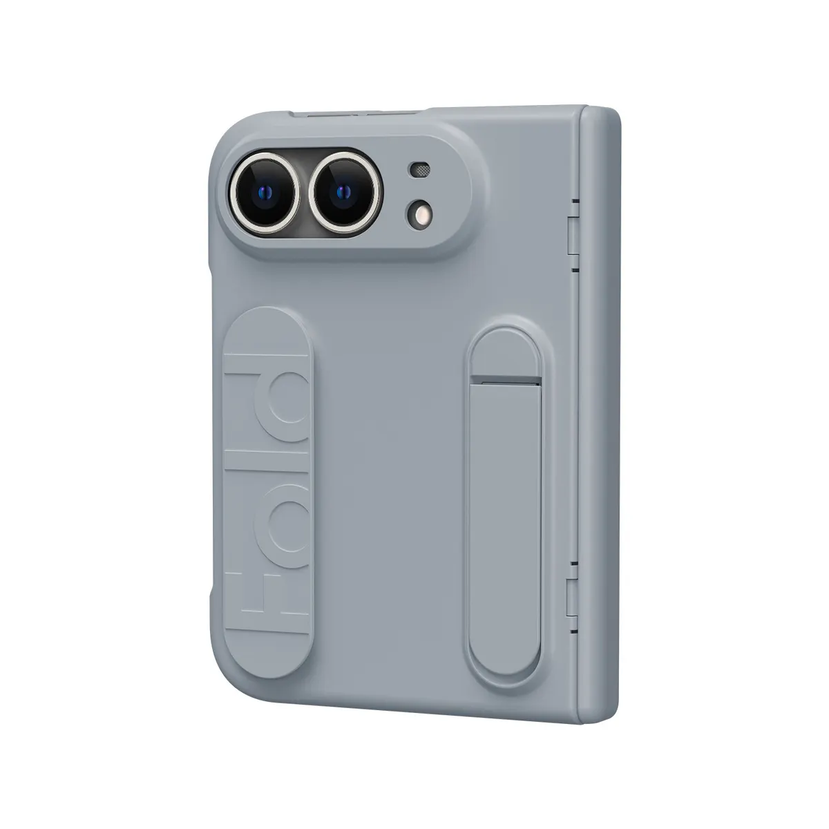 iPhone Fold Full-Cover Case with Hinge Guard, Kickstand and Strap - Vue 9