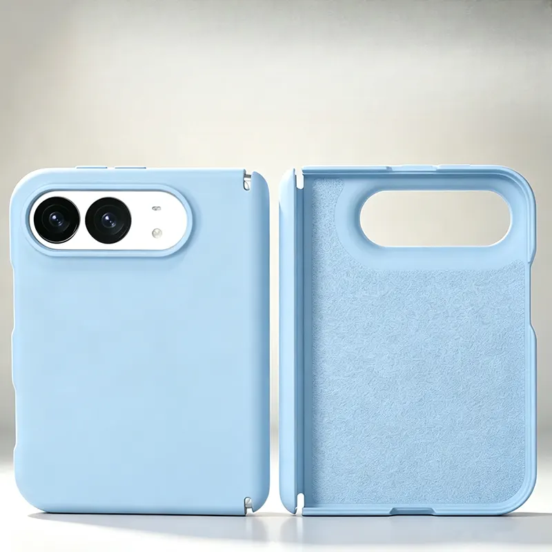 iPhone Fold Liquid Silicone Case, Dual-Axis, Magnetic - Vue 7
