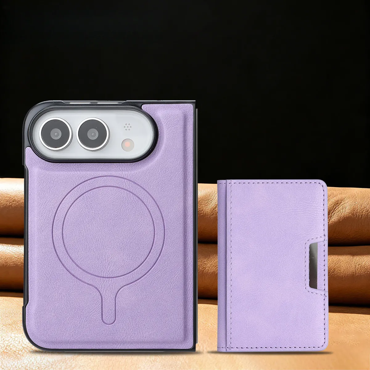 iPhone Fold 2-in-1 Case: Slim Shell and Detachable Magnetic Wallet - Vue 12