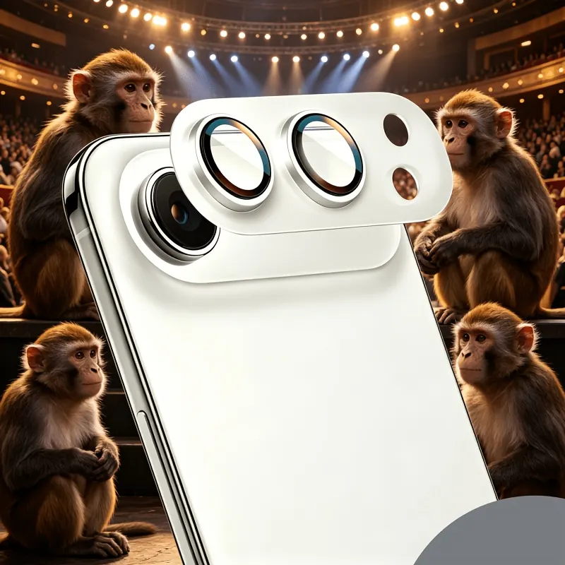 iPhone Fold Full-Coverage Camera Lens Protector with Metal Ring - Vue 6