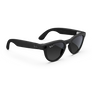 Vue de droite des lunettes Ray-Ban Meta Headliner avec monture Noir mat et verres solaires Dégradé Graphite polarisés.