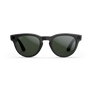 Vue avant des lunettes Ray-Ban Meta avec monture Noir Brillant et verres Transitions® vert graphite.
