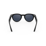 Vue arrière des lunettes Ray-Ban Meta avec monture Noir Brillant et verres Transitions® Saphir.