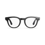 Vue avant des lunettes Ray-Ban Meta Scriber Optics (Gen 2) avec monture Noir brillant uni et verres transparents.