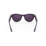 Vue arrière des lunettes Ray-Ban Meta avec monture Violet mystique brillant et verres Transitions® Améthyste.